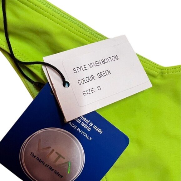 Bamba Swim VIXEN Bottoms in Lime - Picture 7 of 8